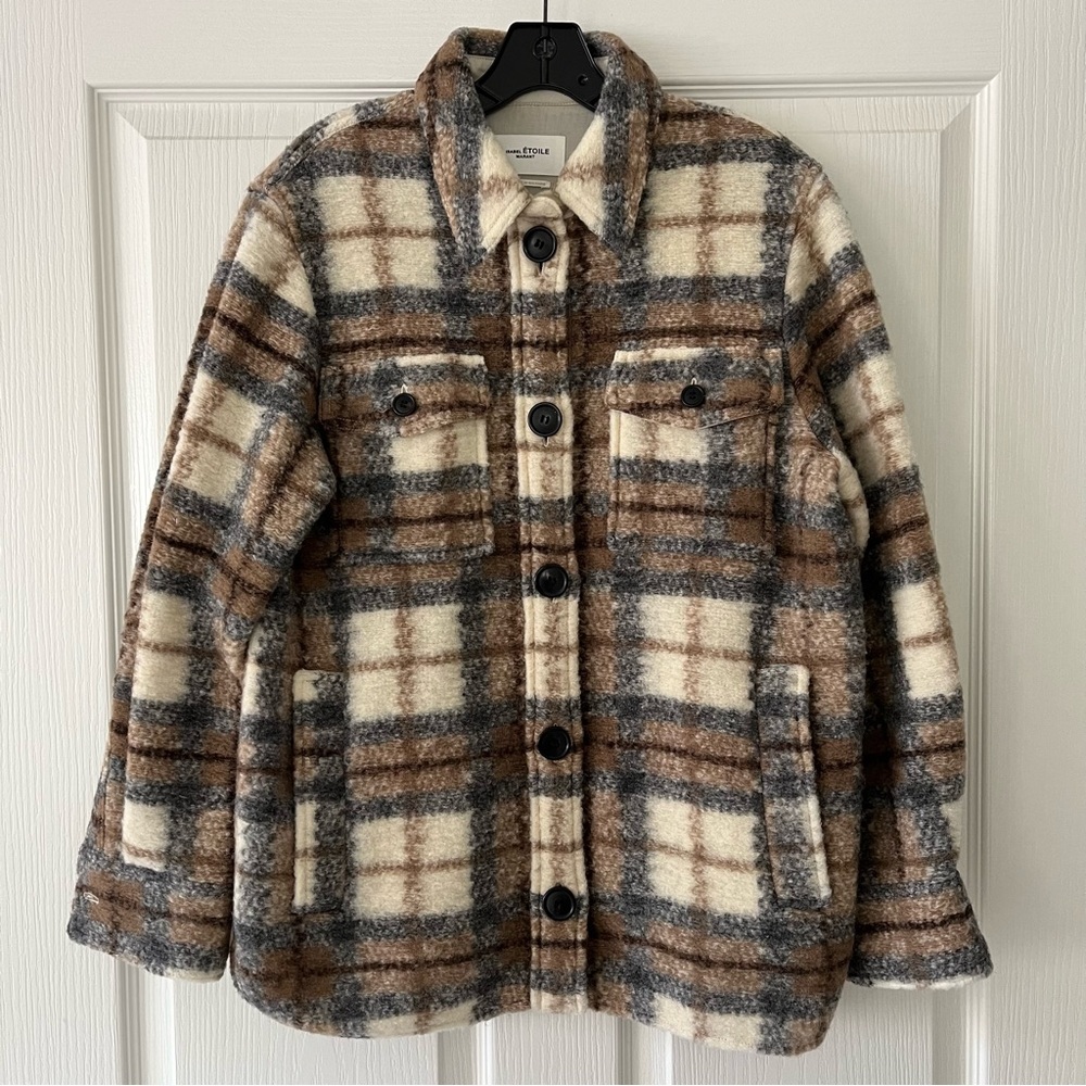 Isabel Marant Etiole "Gastoni" Jacket - Beige - Size 36 (4)